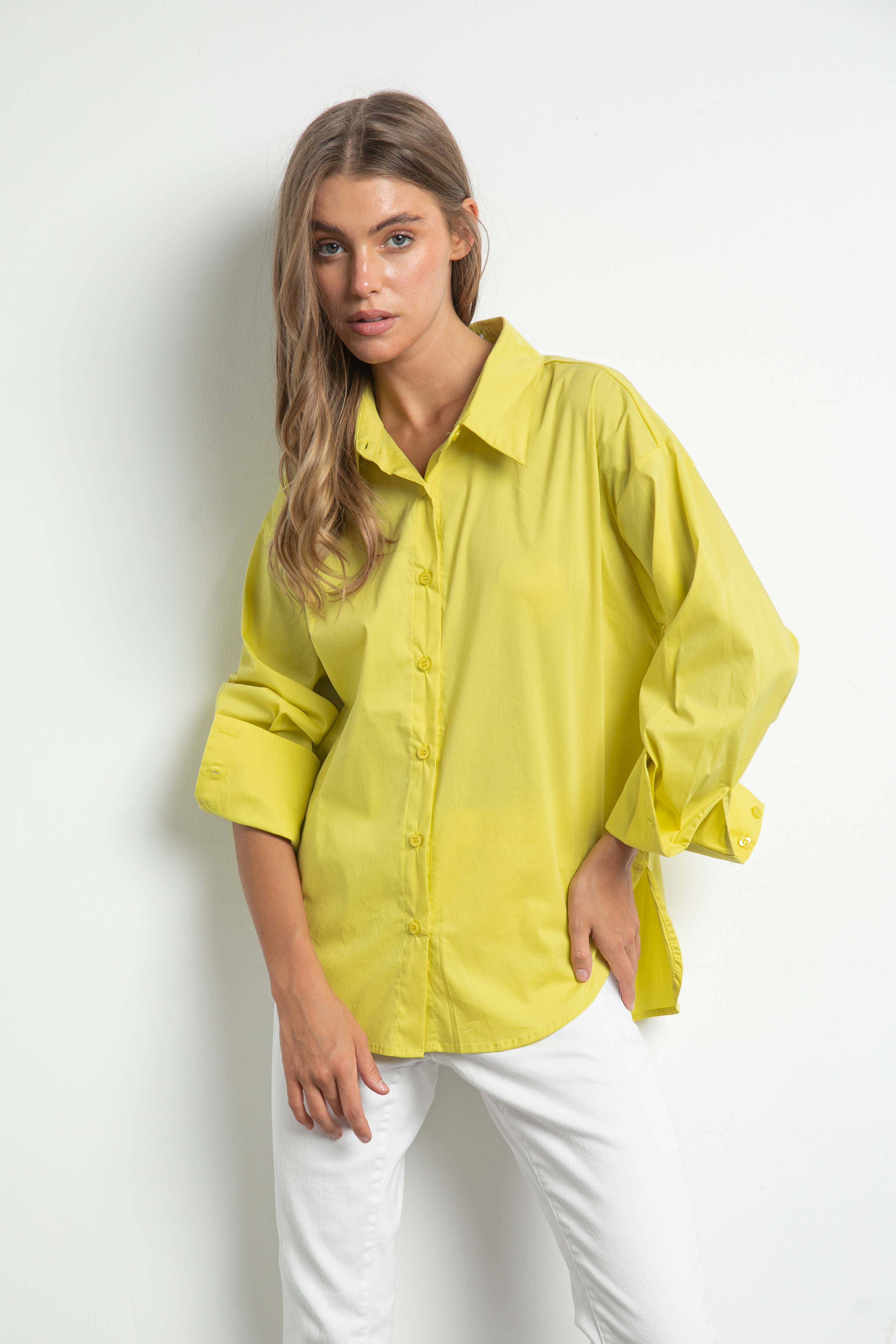 KIWI - Wholesale Button Down Shirt - Women's - IT2464 Top5