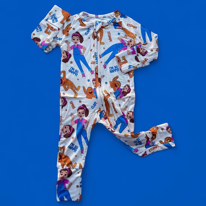 Rachel bamboo convertible zippy romper for wholesale by CEDDY & RIA