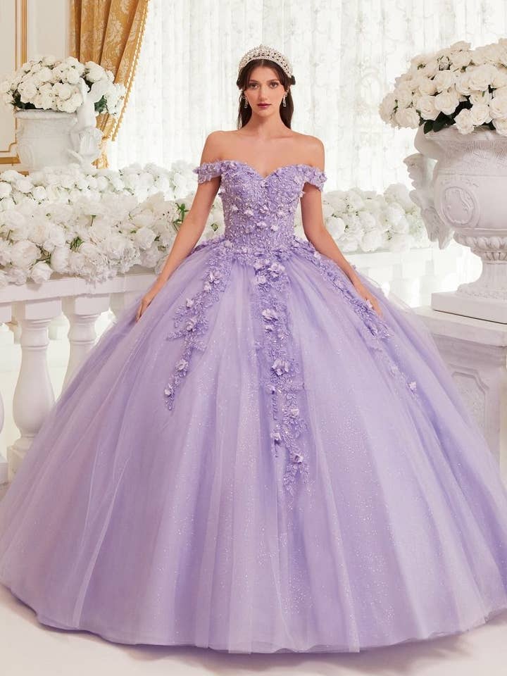 Tux-USA® - Wholesale Gown - Women's - Off The Shoulder Quinceanera Ball Gown0