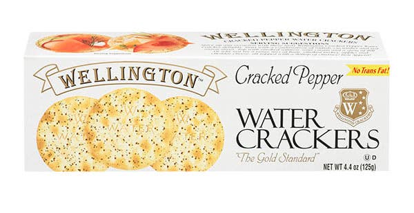 Hudson Meat Company - Wholesale Crackers - CRACKER WATER PEPPER    -    WELLINGTON CRKR0
