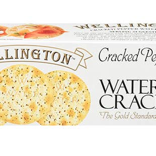 Hudson Meat Company - Wholesale Crackers - CRACKER WATER PEPPER - WELLINGTON CRKR