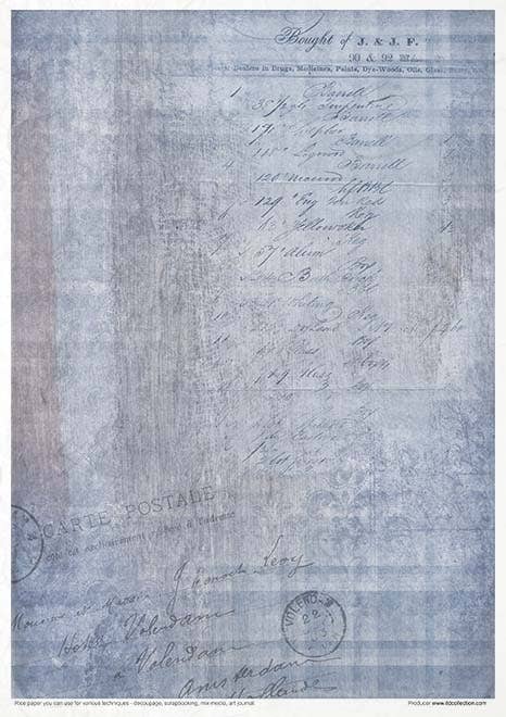 ITD Collection – material para artesanato por atacado – RP022 - Conjunto Criativo de Papel de Arroz - 11 peças x A4 / 8,27x11,7 pol.10