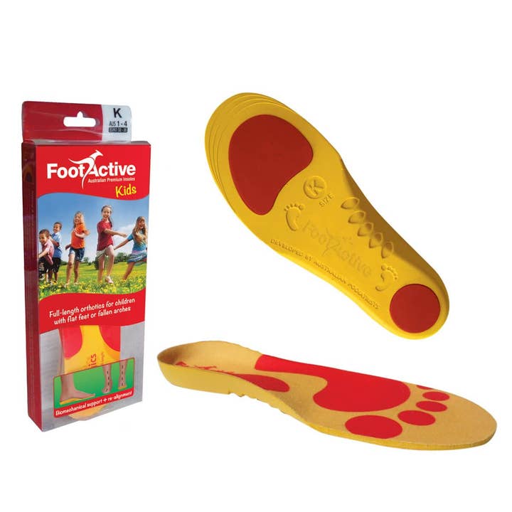 FootActive - Wholesale Inserts/Soles - Unisex - FootActive Kids Full Length Orthotic Insoles