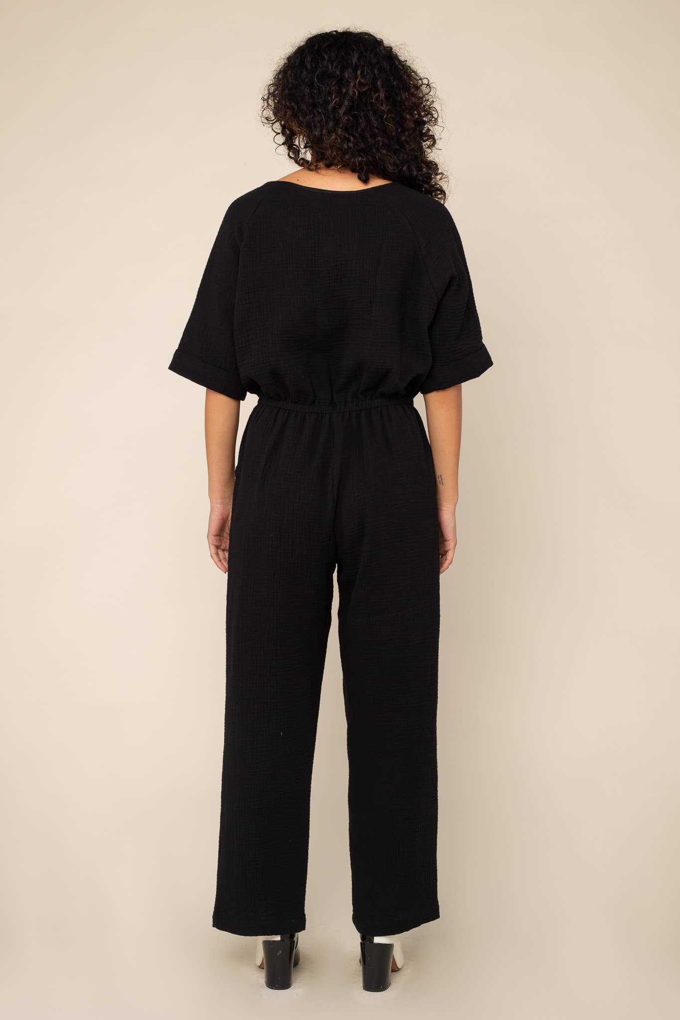NLT – Großhandel Jumpsuit – Damen – Millie Jumpsuit aus Baumwollgaze - Große Größen7