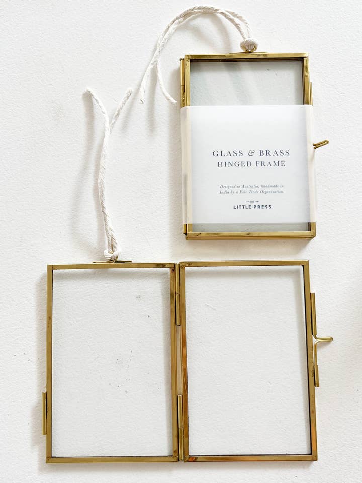 Glas Messing ramme - medium for engroshandel hos THE LITTLE PRESS