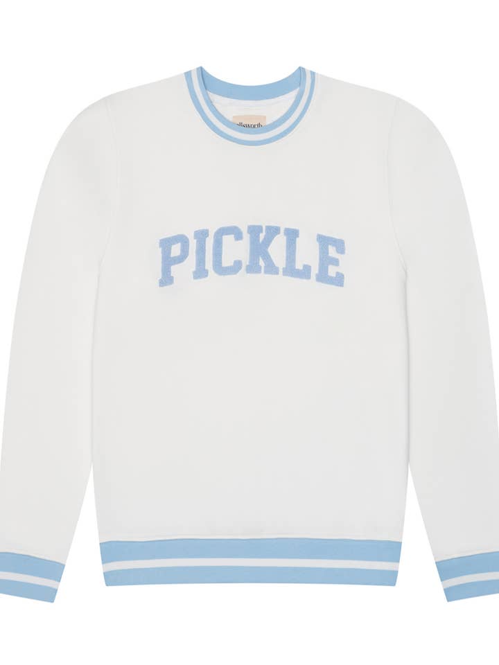 Elle Sweatshirt - Collegiate Pickle for wholesale by Ellsworth+Ivey