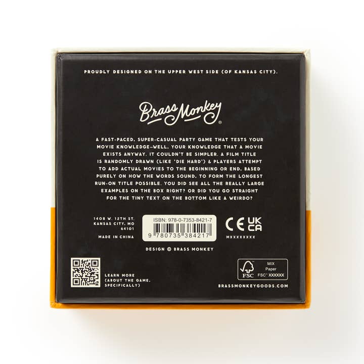 Chronicle Books - Wholesale Card Game - Brass Monkey Working Title Game3