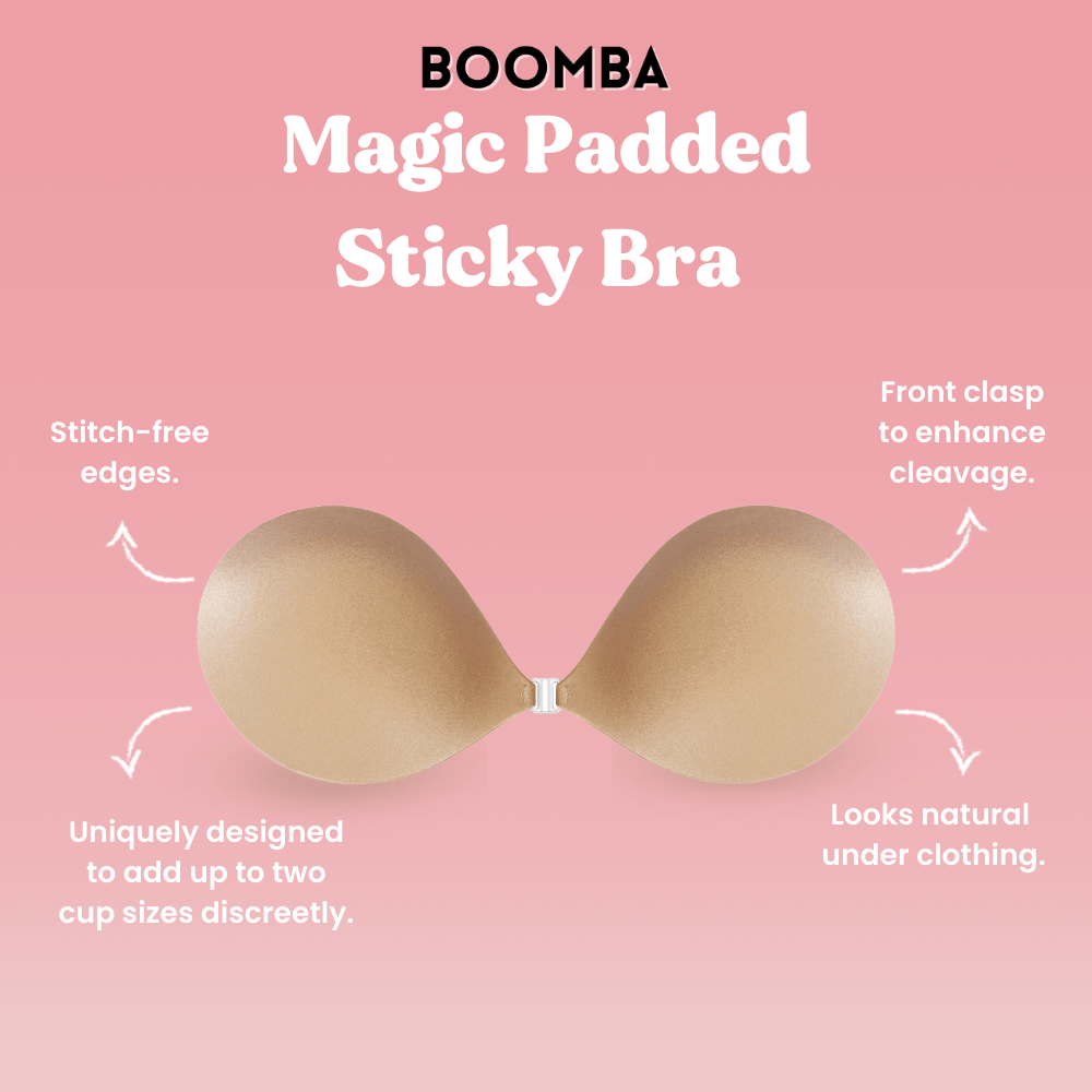 BOOMBA - Wholesale Bra - Women's - Magic Padded Sticky Bra2