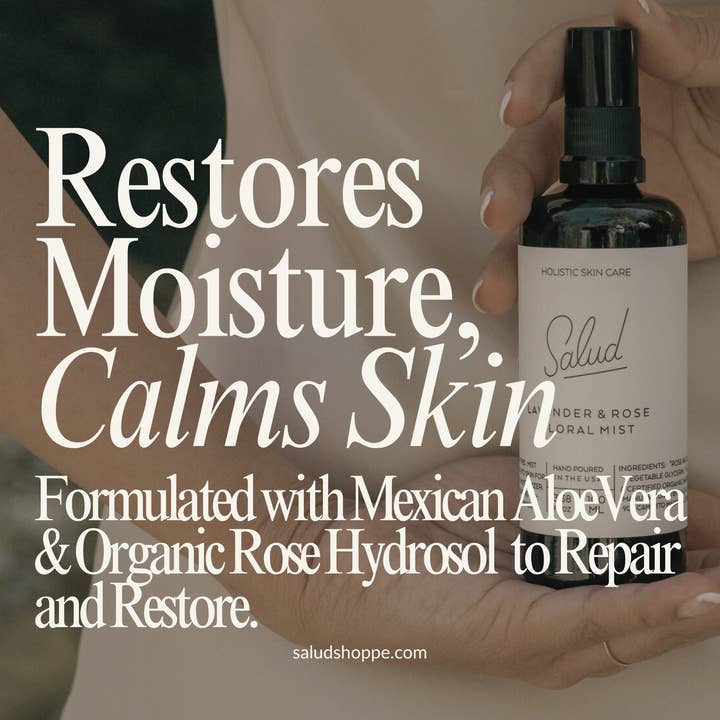 Salud - Wholesale Face & Body Mist/Water - Lavender and Rose Floral Mist | 3.38 fl oz / 100 ml1