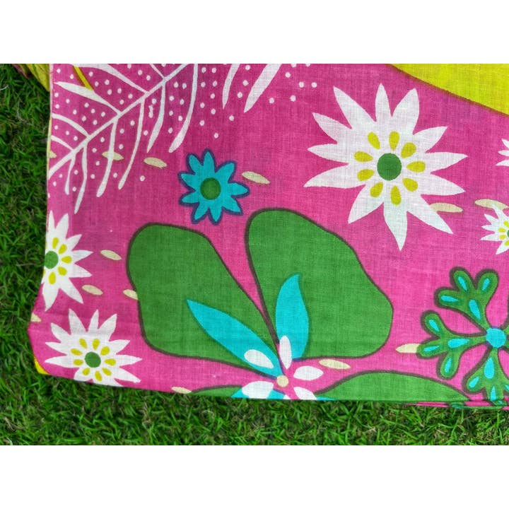 Bhawana Handicrafts - Venta al por mayor Pinturas para tela - Tela de algodón con estampado floral indio para mujer2