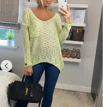 CY FASHION. LONDON - Wholesale Knit Sweater - Women's - Neon Color Knitted Jumper3