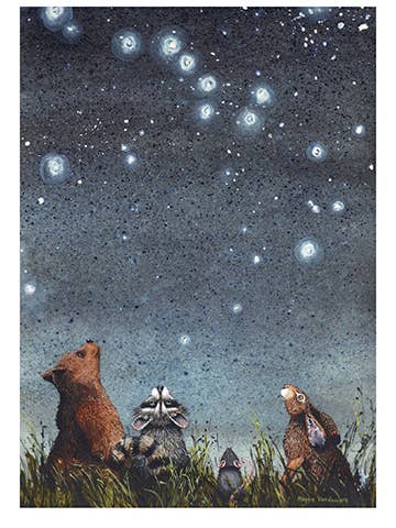 Constellations - Artist: Maggie Vandewalle - FF188 for wholesale by Masala Cards