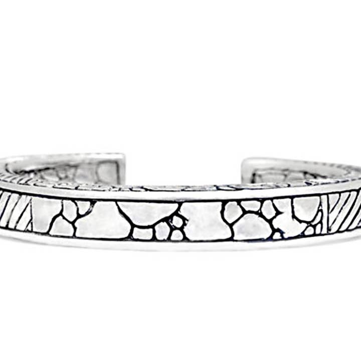 Silver Kick Cuff / Hinged Bracelet for wholesale by CYN’S Jewelry