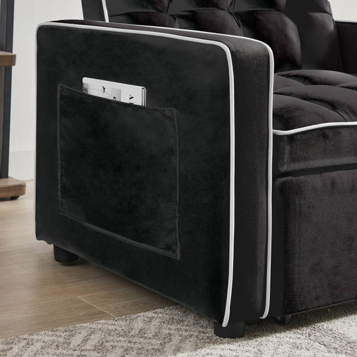 BlakOutlet – wholesale Sofa – Three-in-one sofa bed chair folding sofa bed adjustable back into a sofa recliner6
