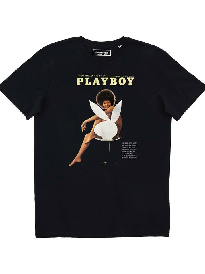 Playboy T-shirt 1971 - Magazine Cover Model T-shirt for wholesale by Grafitee