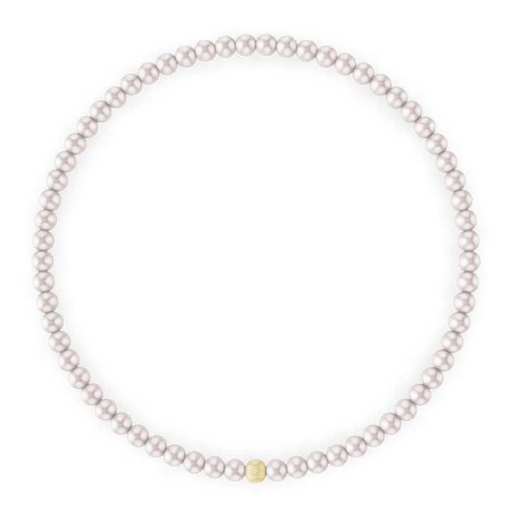 3MM White Pearl Bracelet for wholesale by kylar mack