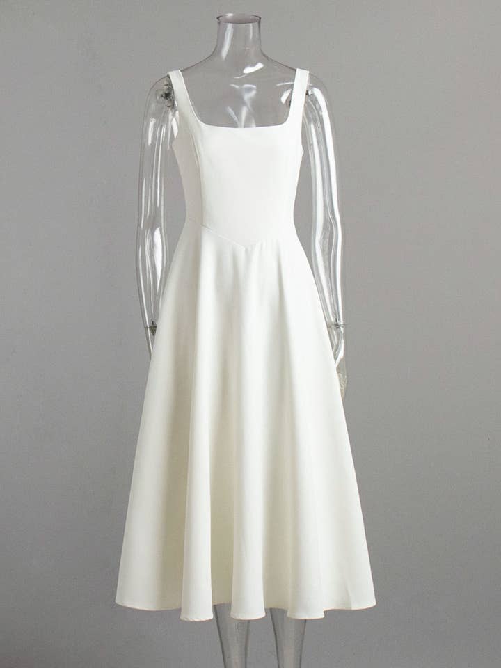 Matryoshka Today - Wholesale Dress - Women's - 2025 NEW French Chic Summer Sundress Slim Stylish