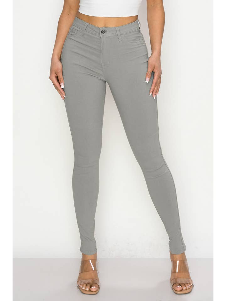 Denim Zone U.S.A. - Wholesale Jeans - Women's - OPEN PACK SUPER STRETCHY UNIFORM COLOR PANTS1