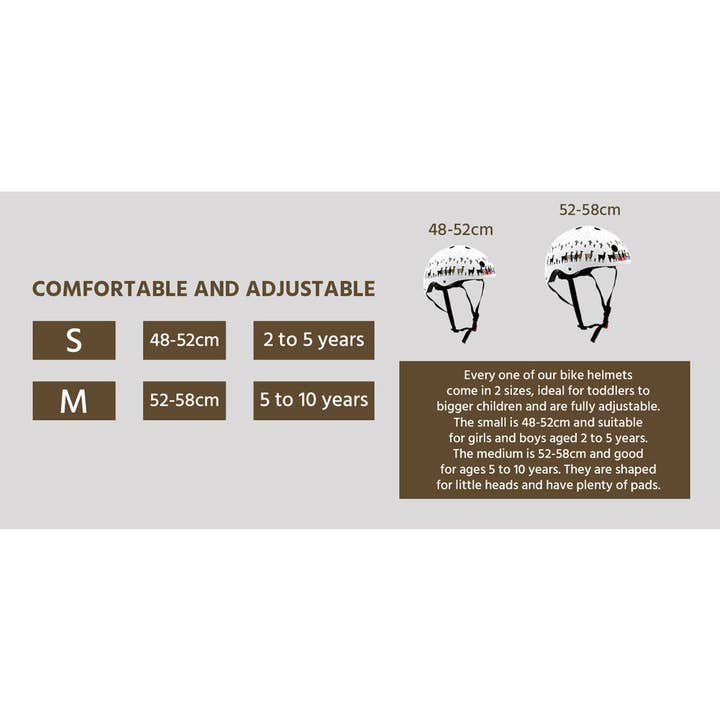 Kiddimoto – Engroshandel Cykler og scootere - Børn – Kiddimoto hjelm med lama-design, maksimal hovedbeskyttelse2