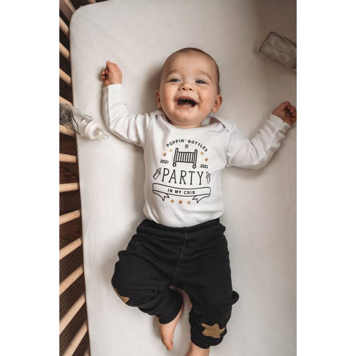 Cuddle Sleep Dream – Engroshandel Bodysuit - Baby – Poppin 'Flasker | Baby nytår Bodysuit6