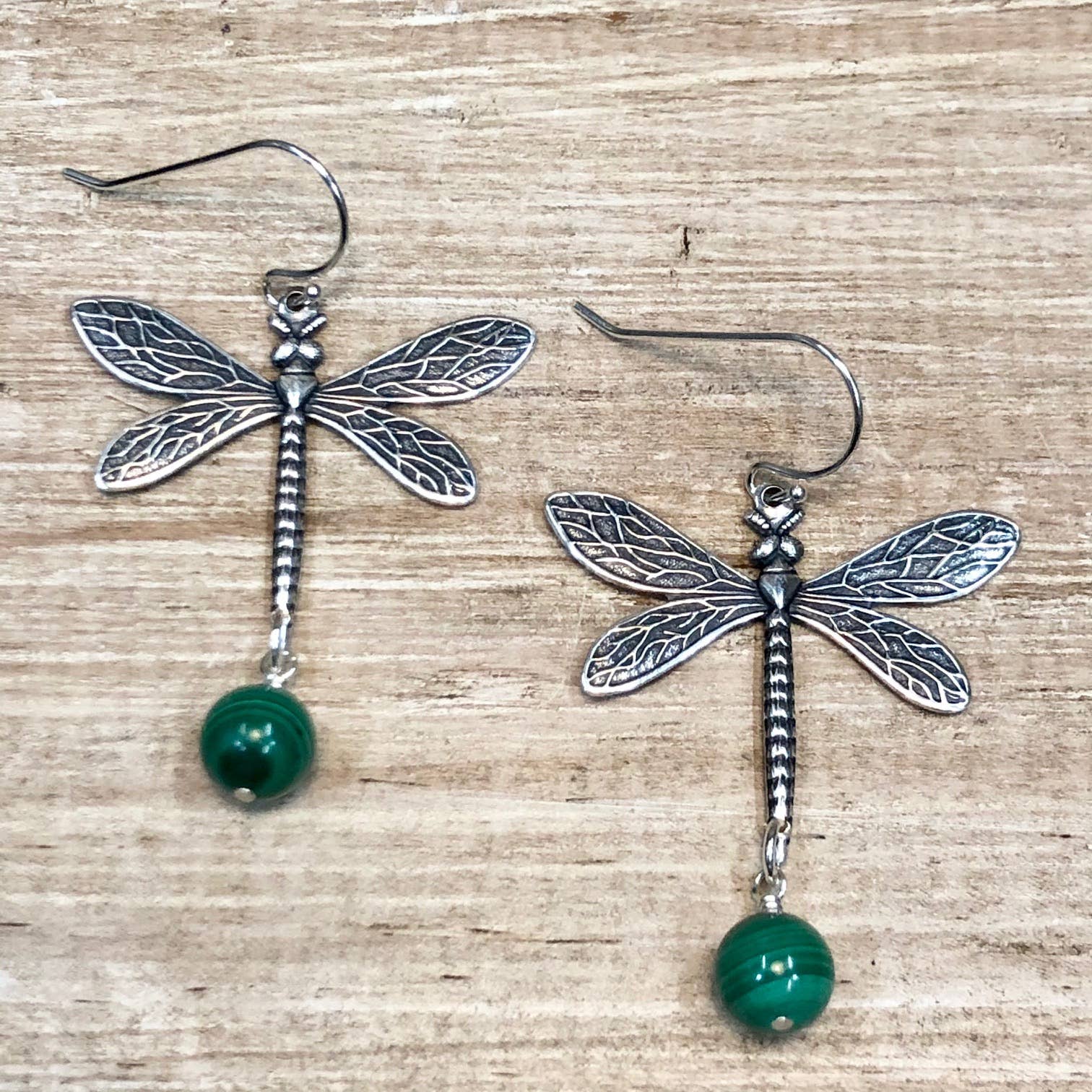 Lorraine Frances Jewelry - Wholesale Dangle Earrings - Dragonfly Gemstone Earring0
