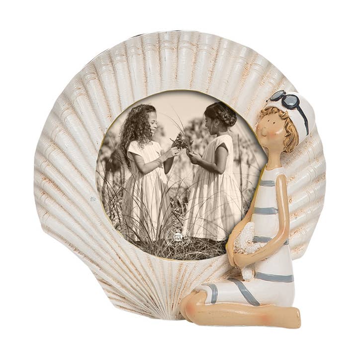 SALE Vintage Sitting Girl Picture Frame for wholesale by Beachcombers