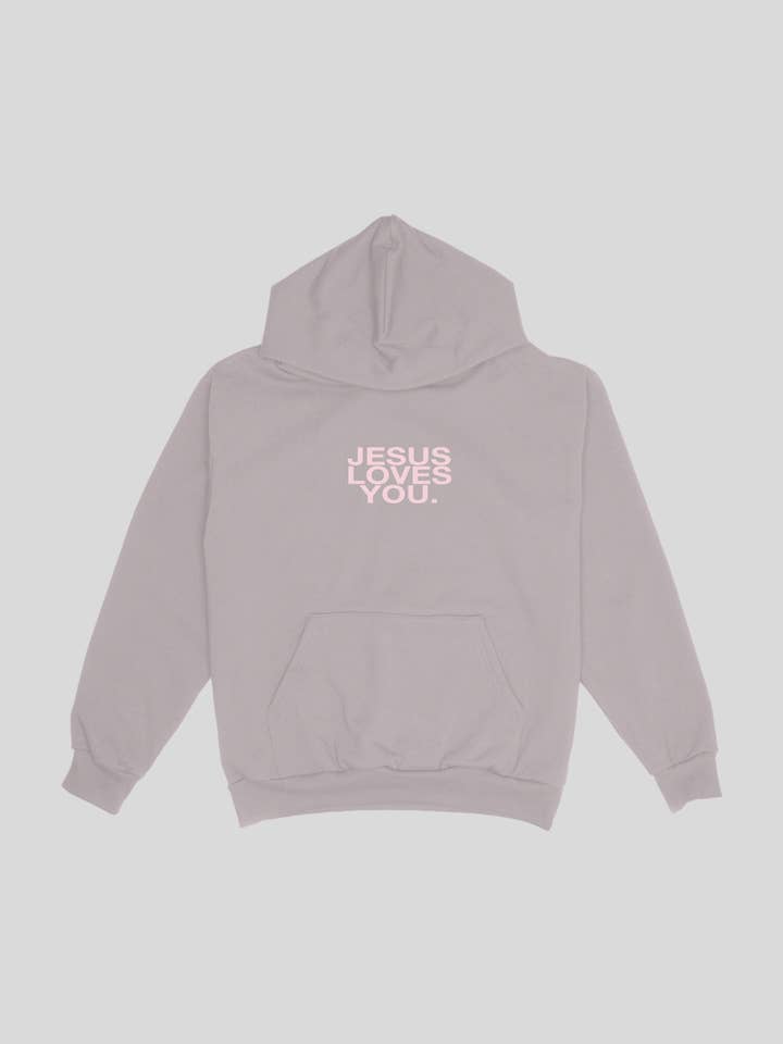 "Lunar Mist" Logo Hoodie for wholesale by Jesus Loves You Company