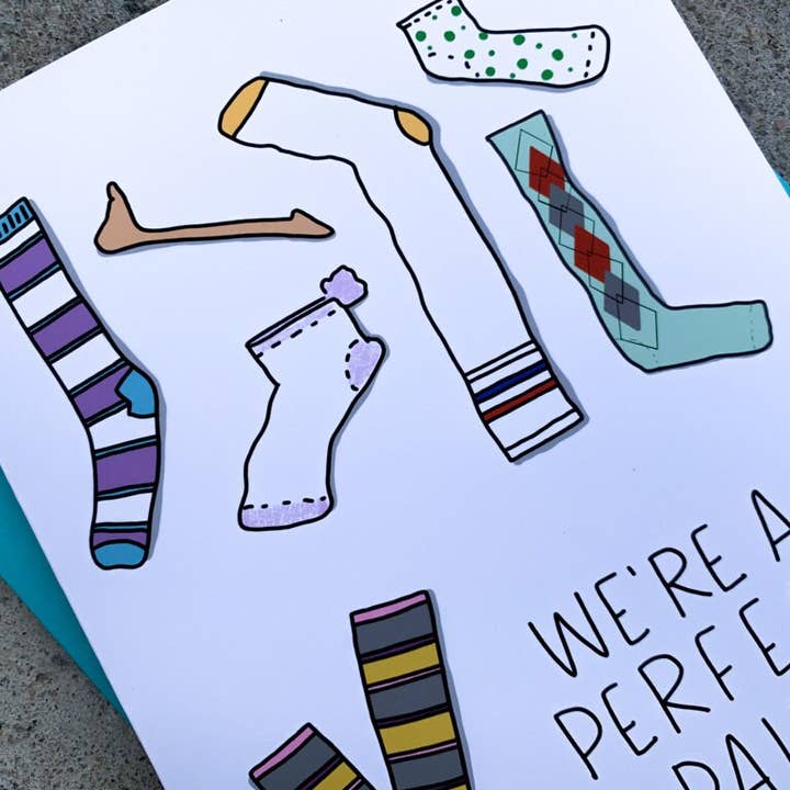 Stone Donut Design, LLC - Vendita all'ingrosso Biglietti d'amore - Siamo la Coppia Perfetta - Biglietto Divertente per Relazioni di StoneDonut Design3