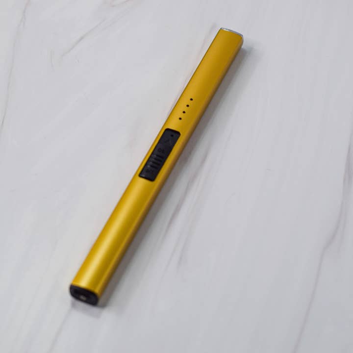 Sustainable Grace - Wholesale Lighter - Gold Rechargeable Electric Candle Lighter - Flameless2