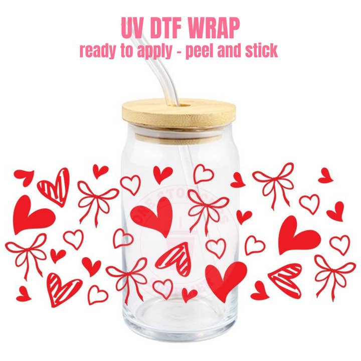 UV DTF CUP WRAP F #754 for wholesale by One Stop Cups