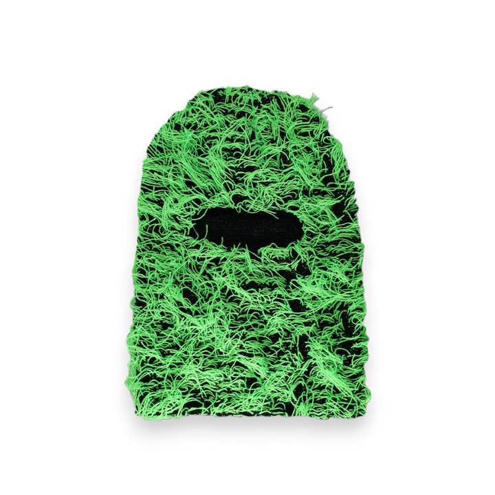 Green Lightning Balaclava for wholesale by FKN Rich