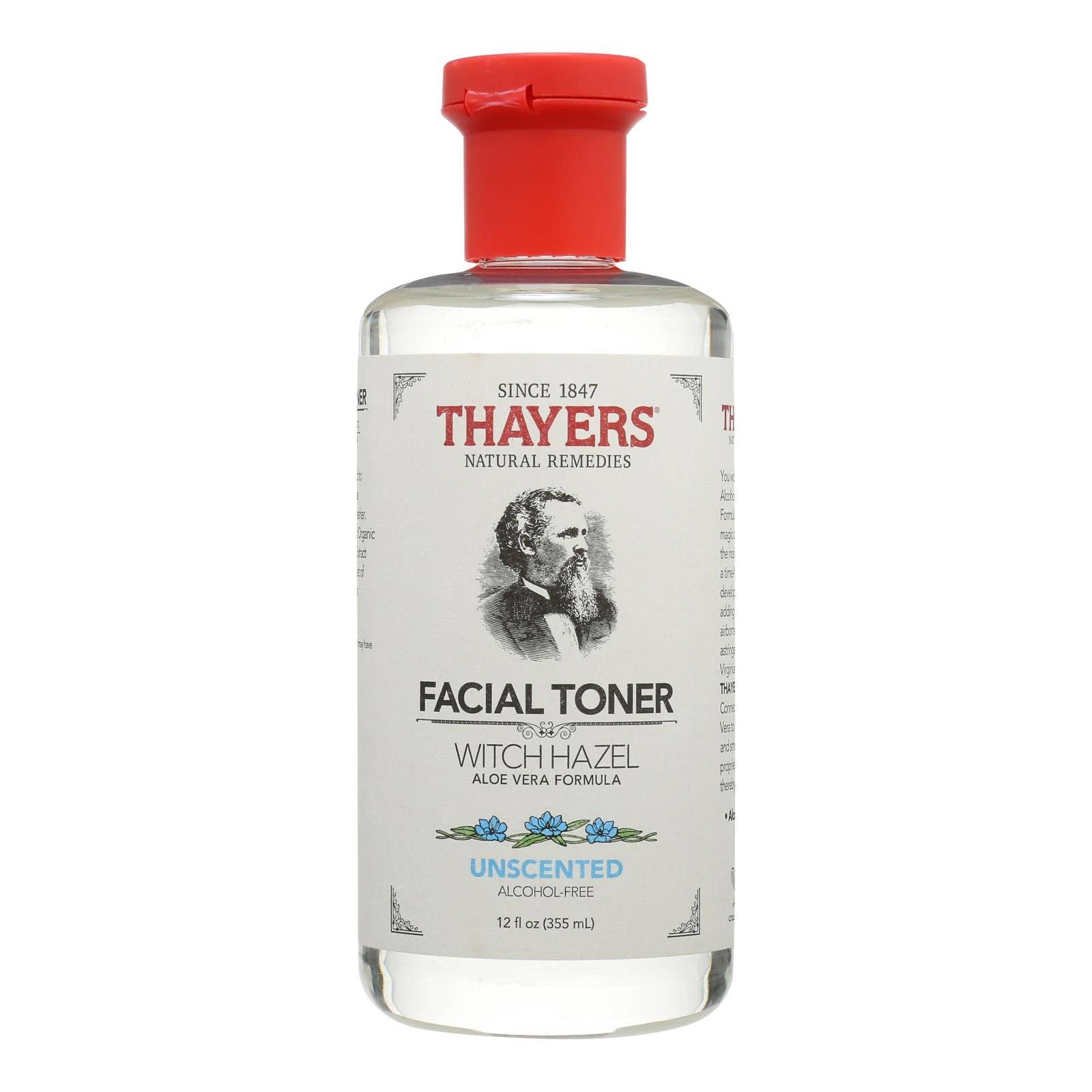 Everyday Supply Co - Wholesale Face & Body Mist/Water - Thayers - Witch Hazel Unscnt Av Af - EA of 1-12 FZ0