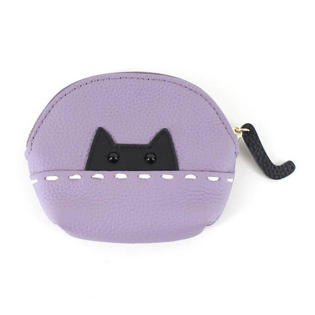 Pretty Persuasions - Venta al por mayor Monedero - Mujer - Monedero de piel con forma de gatito PL24015 con llavero8