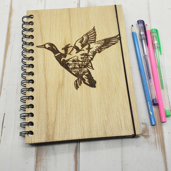 Mini-Skizzenbuch mit Entenjagdmotiv für den Großhandel von Genesis 3D