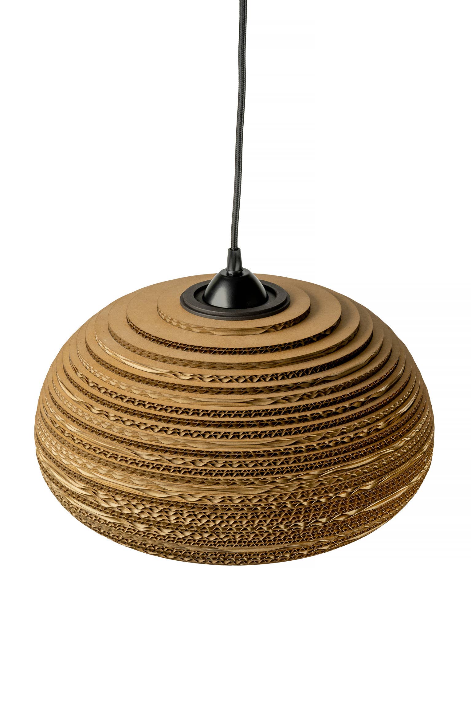 SOOA - Wholesale Kroonluchter/hangend licht - Kartonnen hanglamp ORGANIC L2