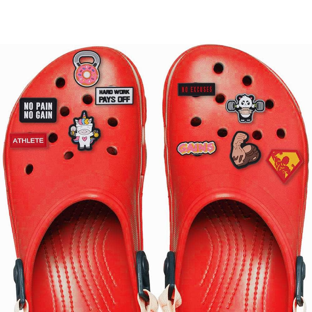 Elitex Training - Wholesale Schoenaccessoires - Uniseks - Set pins voor Crocs-schoenen van PVC2