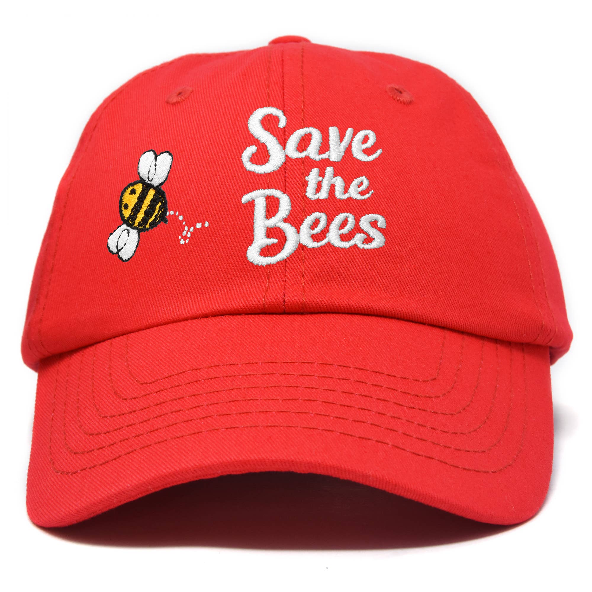 Dalix - Wholesale Baseball Cap - Women's - DALIX Save The Bees Baseball Cap Dad Hat Womens Girls64