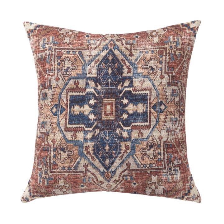 LR Home - Wholesale Throw/Decorative Pillow - Vintage Medallion Handcrafted Southwestern Accent Pillow7