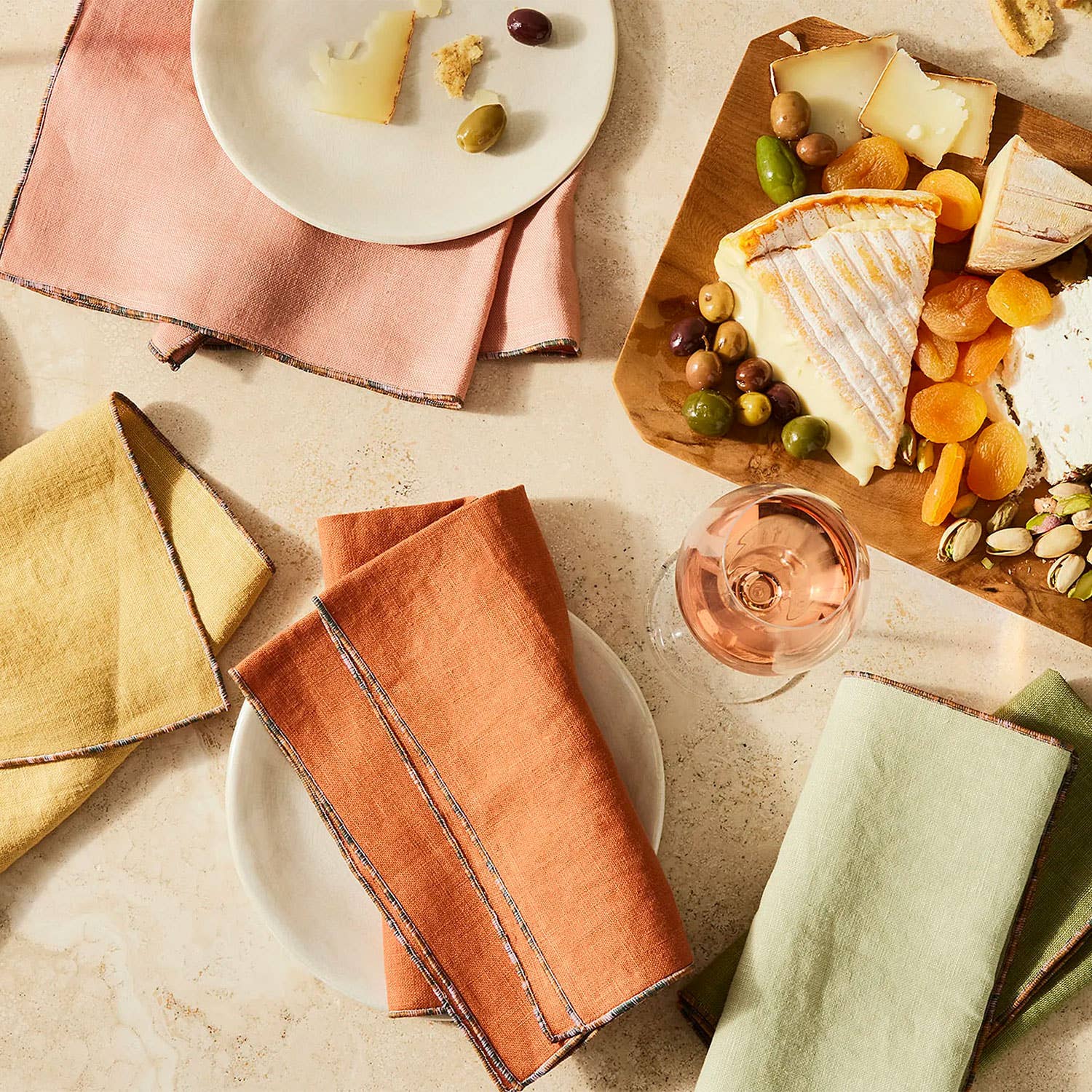 ATELIER SAUCIER - Wholesale Dinner & Cloth Napkin - Mix-and-Match Chroma Napkins | Set of 61