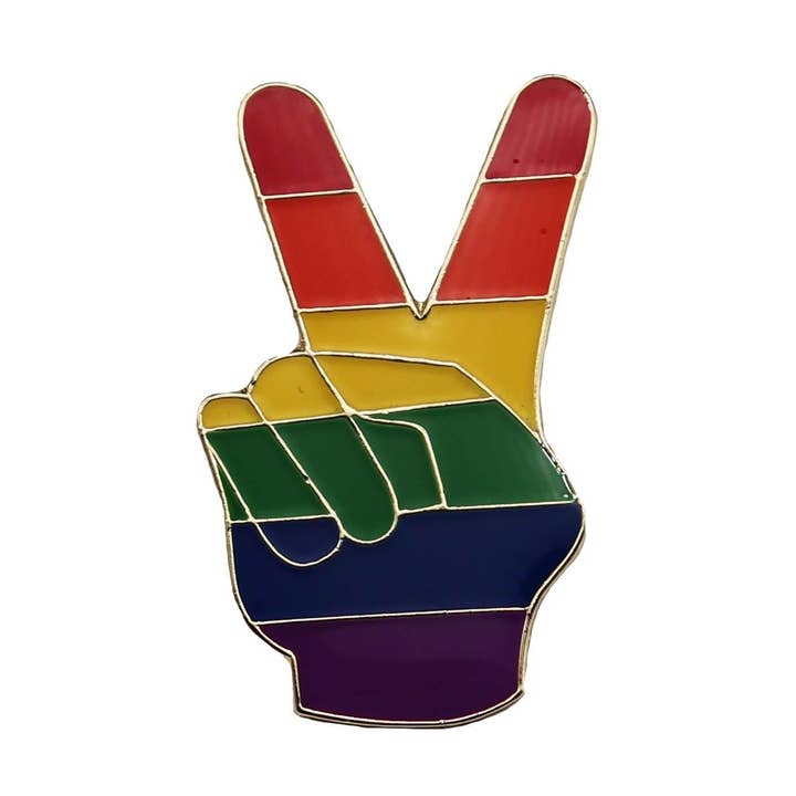 Vredes Trots - Emaille Speldje voor wholesale door Merchbaendchen