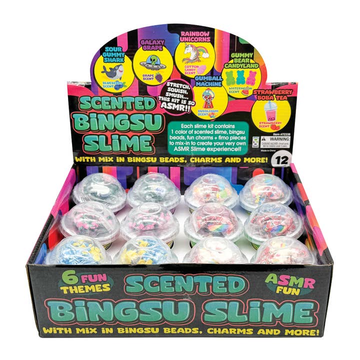 Geddes - Wholesale Putty/Slime - Kids - SCENTED BINGSU SLIME 12/DSP14