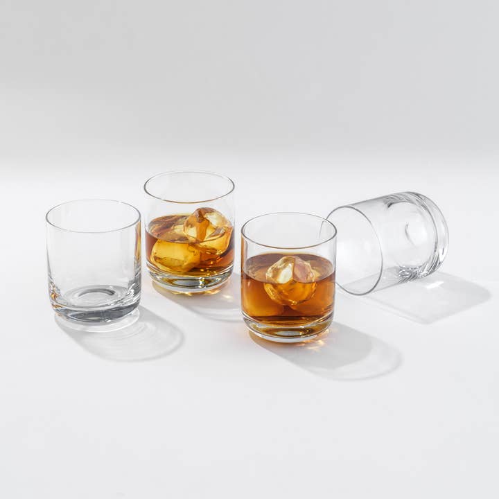 JoyJolt - Wholesale Cocktail/Liquor Glass - Nova Old Fashioned Short Drinking Whiskey Tumbler Glasses6