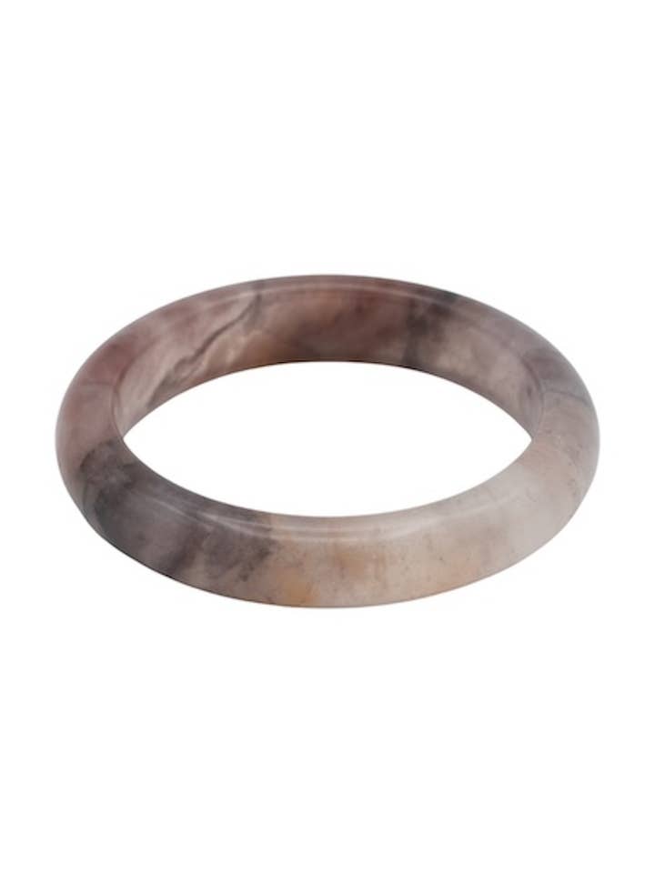 Playground — Marble Jade Stone Bangle for wholesale by seree