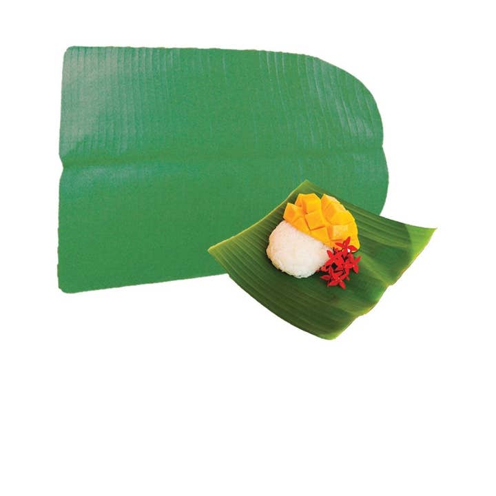 Ancientveda - Wholesale Disposable plate - Banana Leaf Plate (Pack of 100)14” x 18”)0