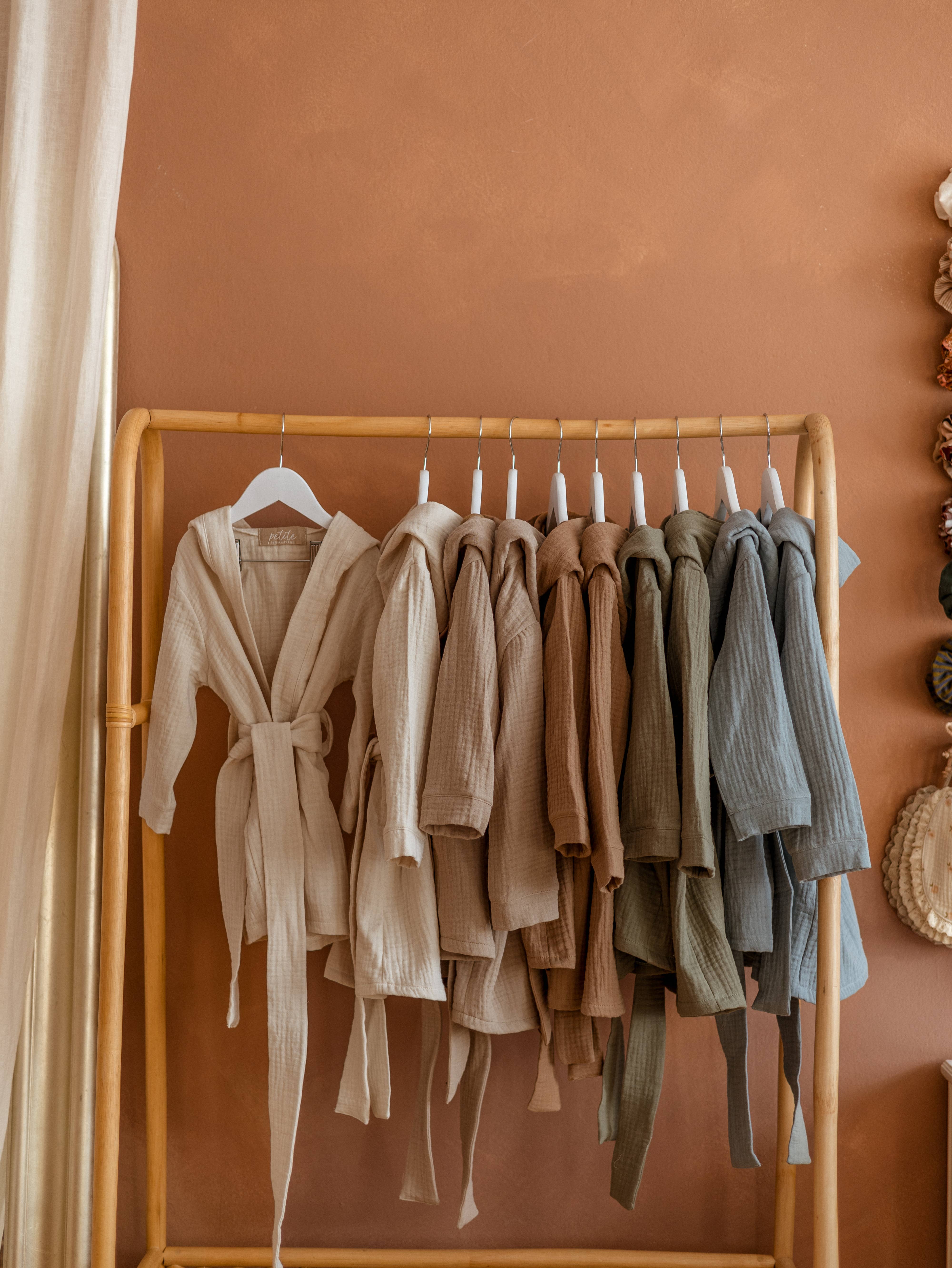 PETITE EvelinaApparel - Vente Peignoir – enfant - Peignoir pour enfants en mousseline triple épaisseur1