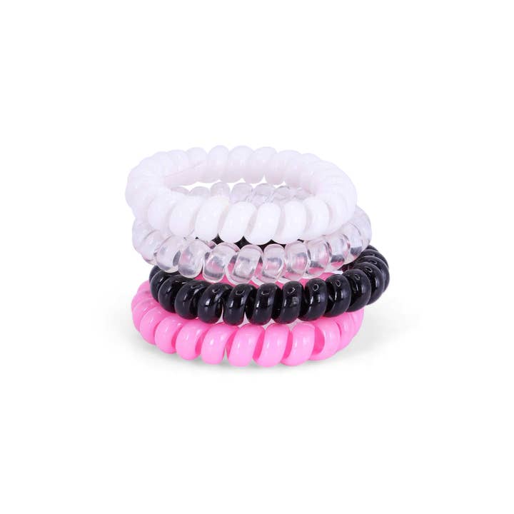 Amerikan Basics – wholesale Hair tie – Fashion Spiral Hair Ties Set3