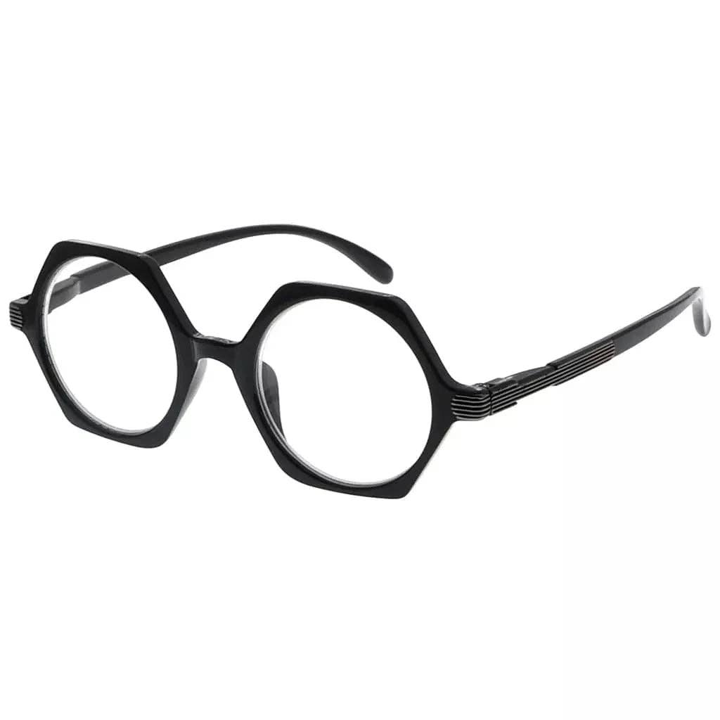 SPARE-SPECS, LLC - Wholesale Eyeglasses - Women's - Small Vintage Polygon Reading Glasses Classic Geometric Readers R20090