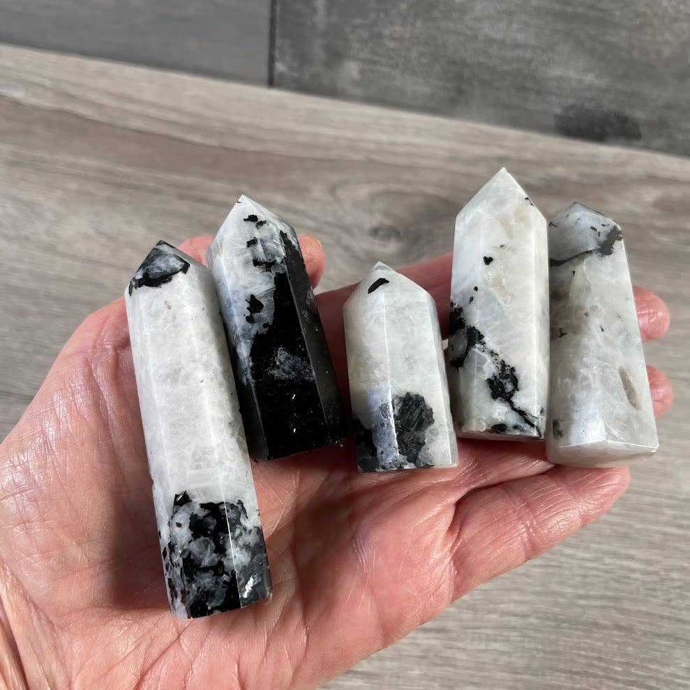 Keystone Crystals - Vendita all'ingrosso Pietra/cristallo spirituale - Obelisco di Pietra Preziosa 1-2 oz | Piccola Torre di Cristallo, Griglie e Decorazioni52