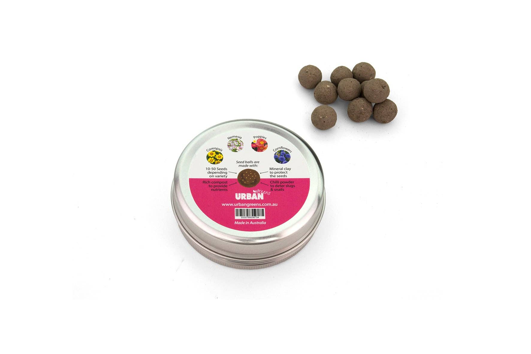 Urban Greens - Wholesale Plant Seeds - Seed Balls Counter Display including 30 Tins of Seed Balls14