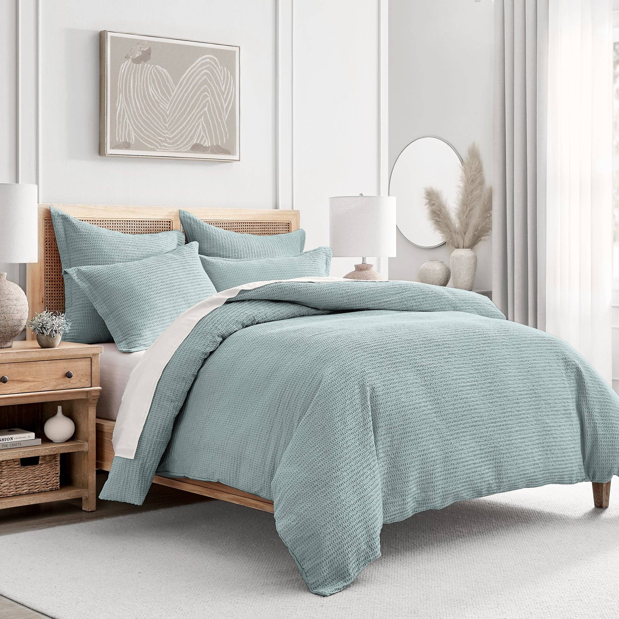 Levtex Home - Wholesale Bedding Set - Cloud Waffle Duvet/Comforter Set94